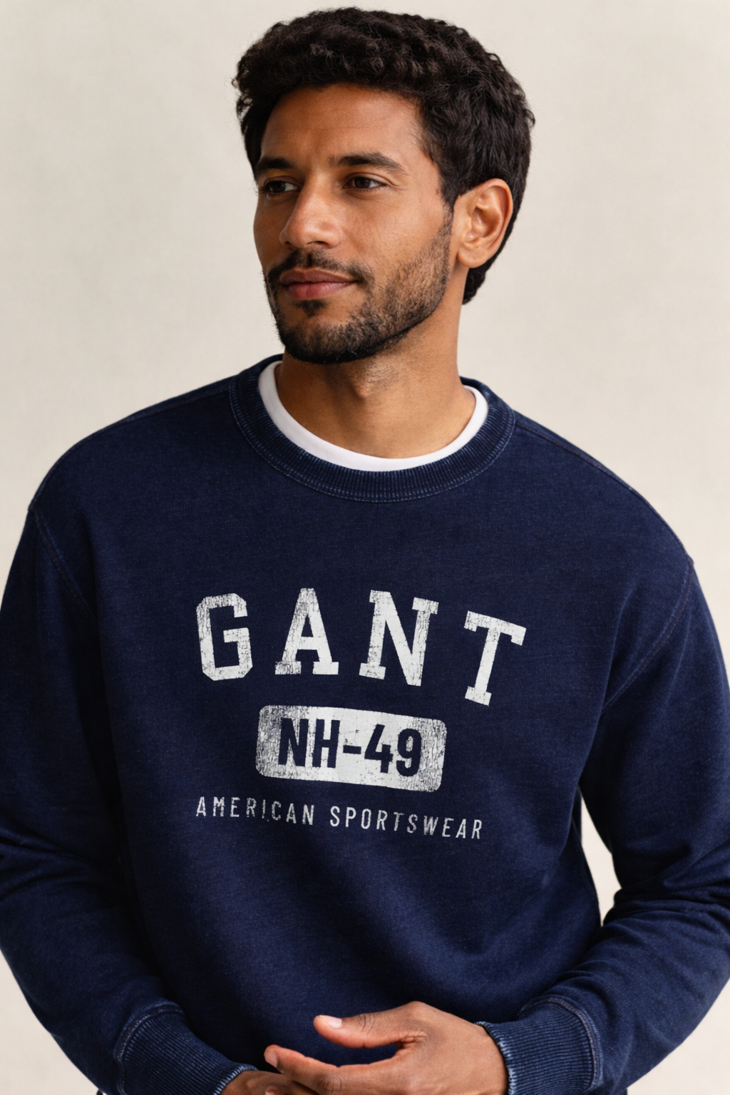 Felpa Indigo Gant