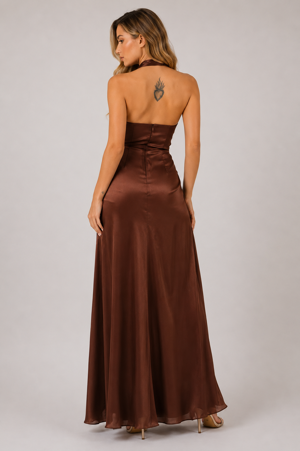 Abito Rosabelle Silence Limited marrone