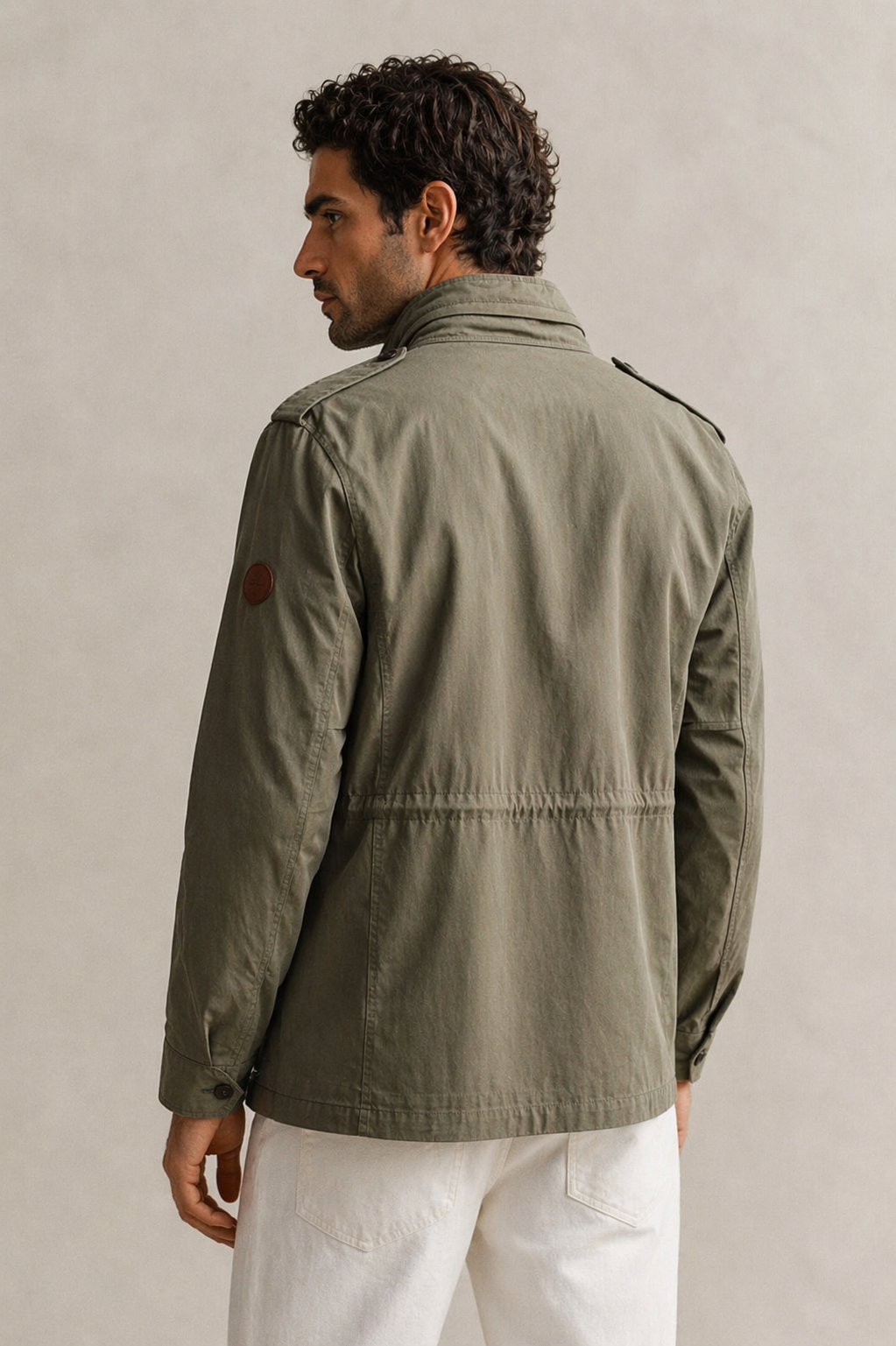 Giacca in cotone con quattro tasche Gant