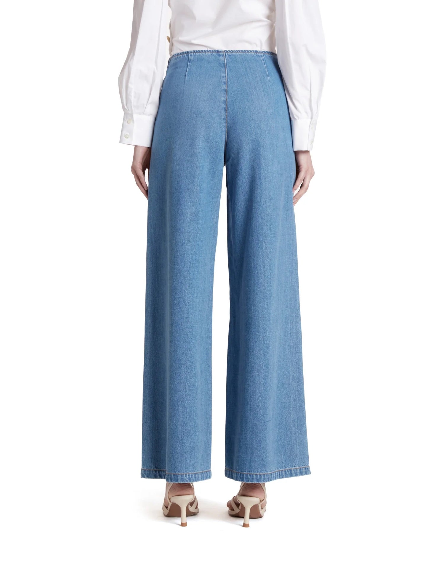 JEANS A GAMBA LARGA Simona Corsellini