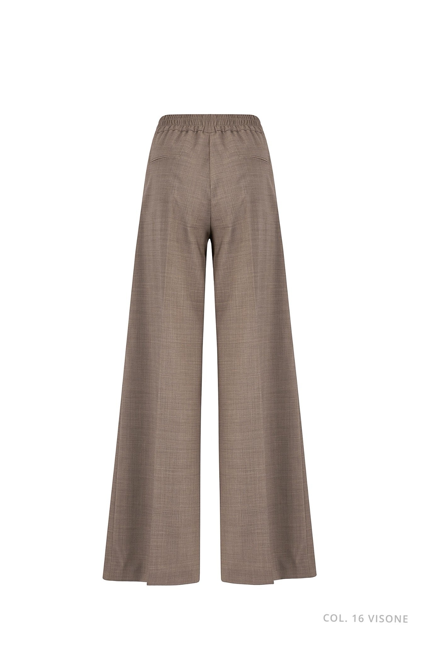 Pantalone largo in flanella D.Exterior