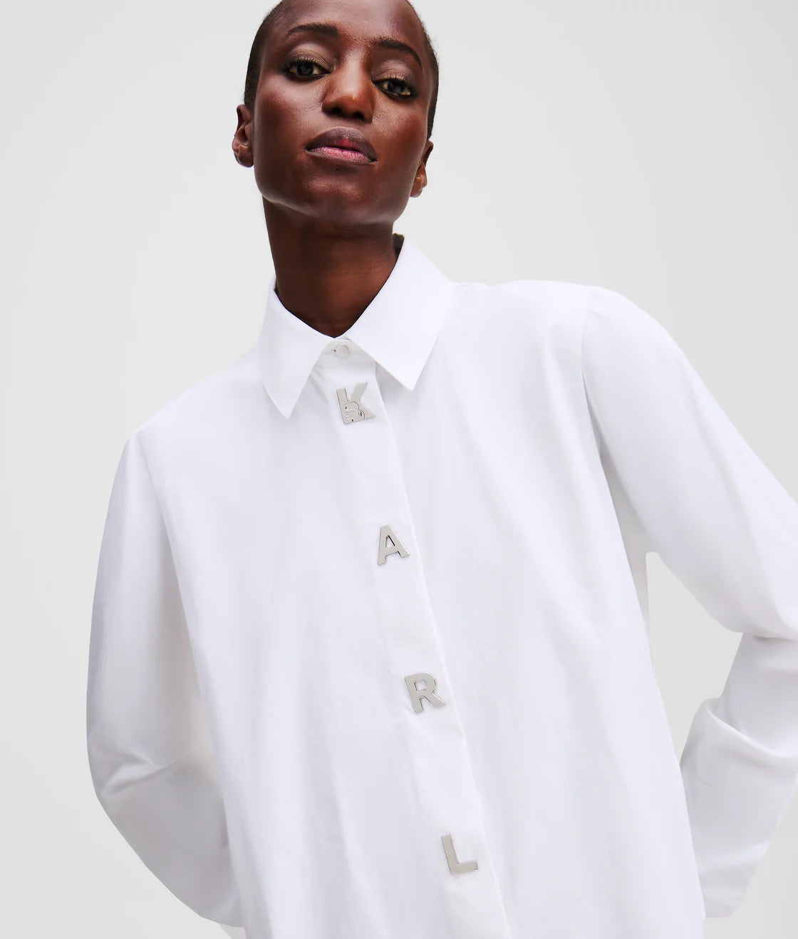 CAMICIA CON LETTERE KARL LAGERFELD