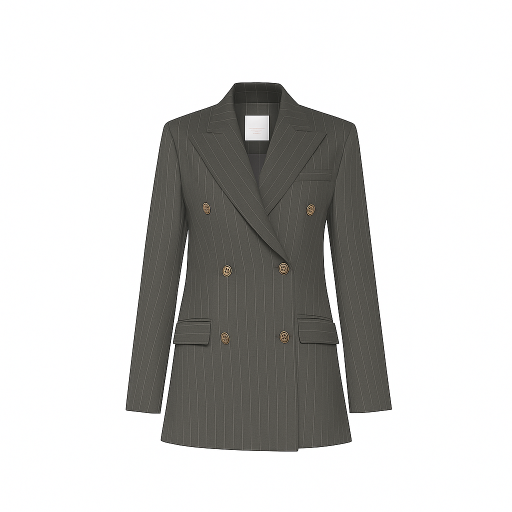 Stripe Blazer Silence Limited