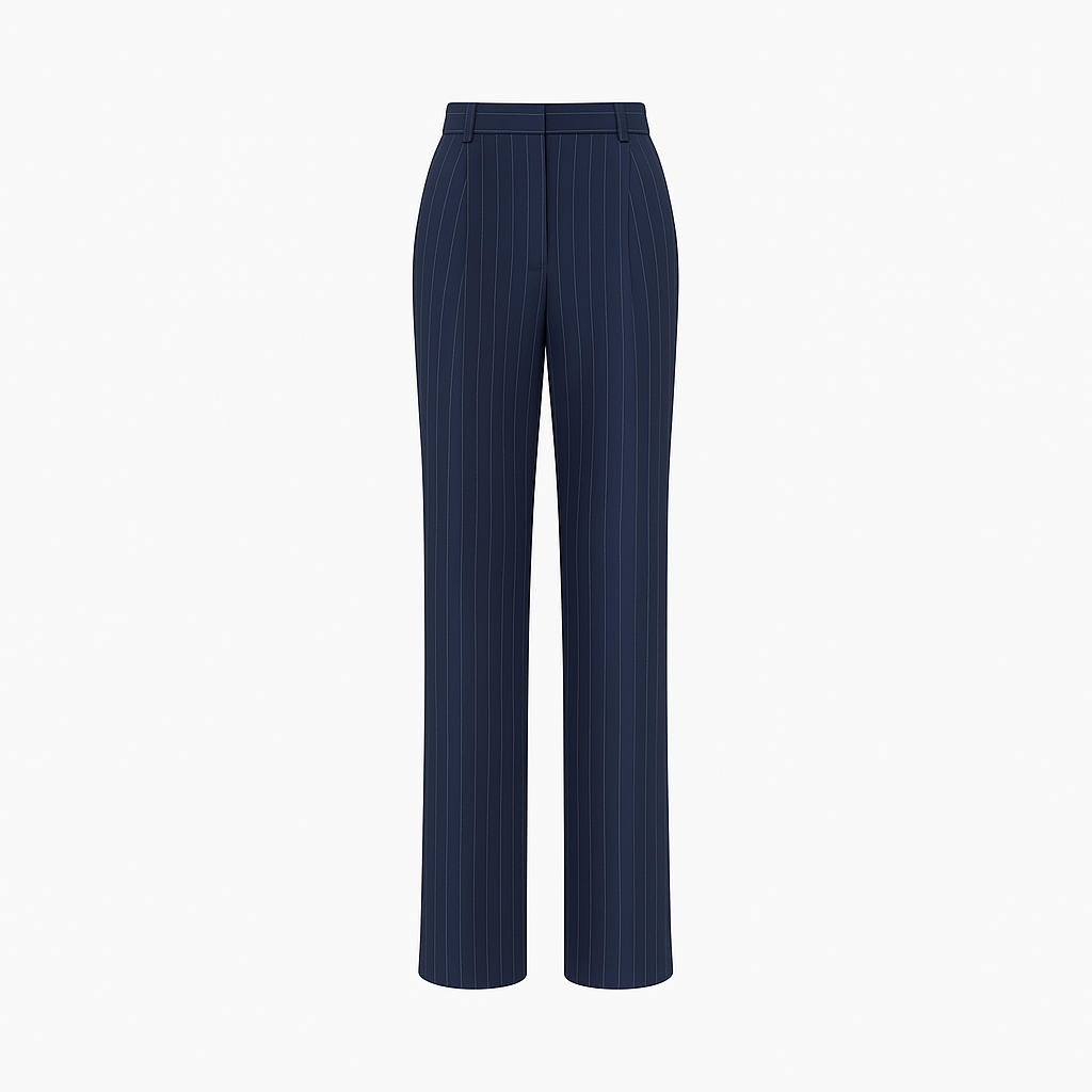 Pantaloni Silence limited Wide Stripe