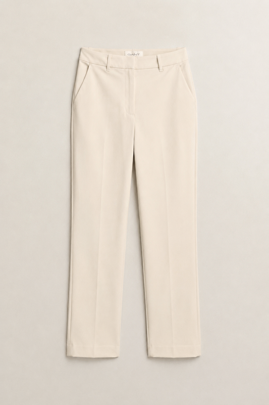 Pantaloni eleganti slim Slack Gant donna