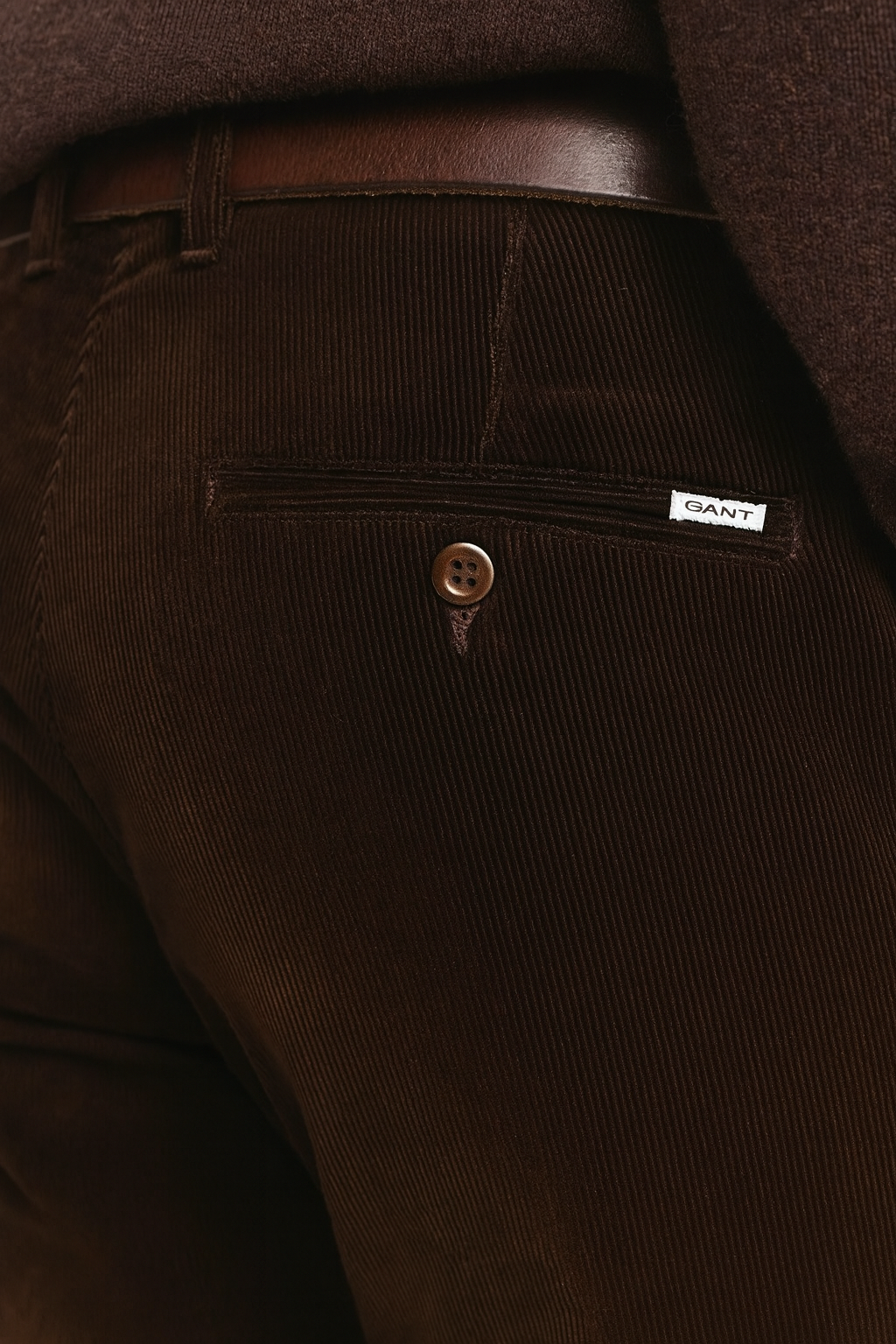 Pantaloni chino in velluto a coste slim fit Gant