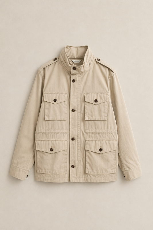 Giacca in cotone con quattro tasche Gant