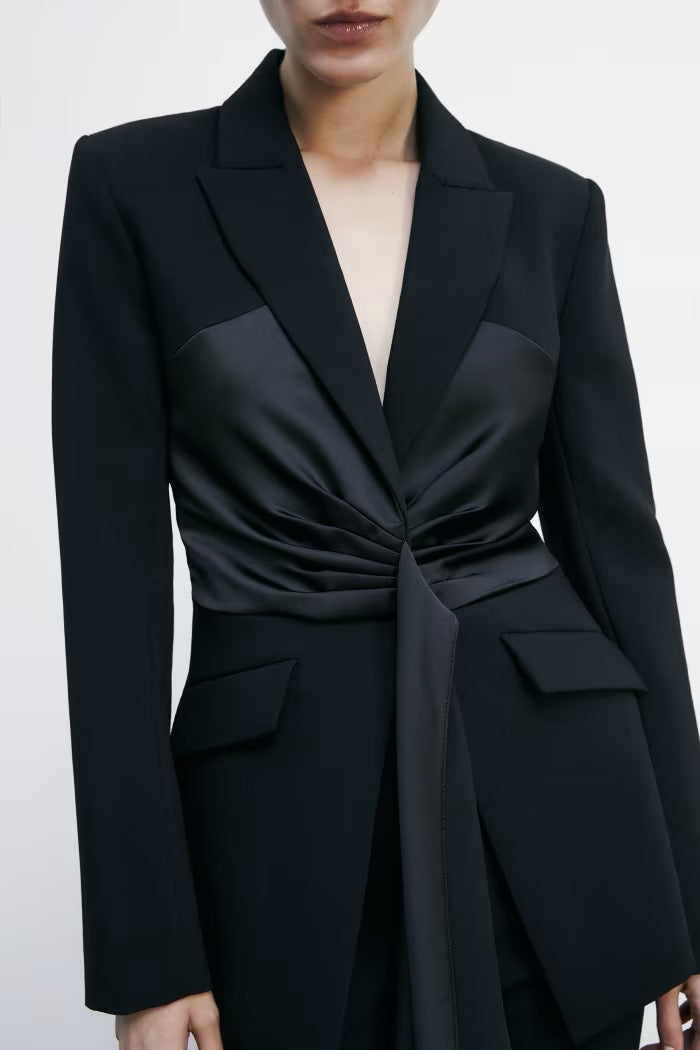 Blazer con drappeggio Patrizia Pepe