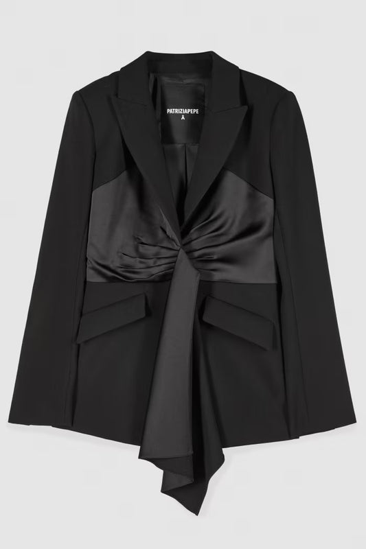 Blazer con drappeggio Patrizia Pepe