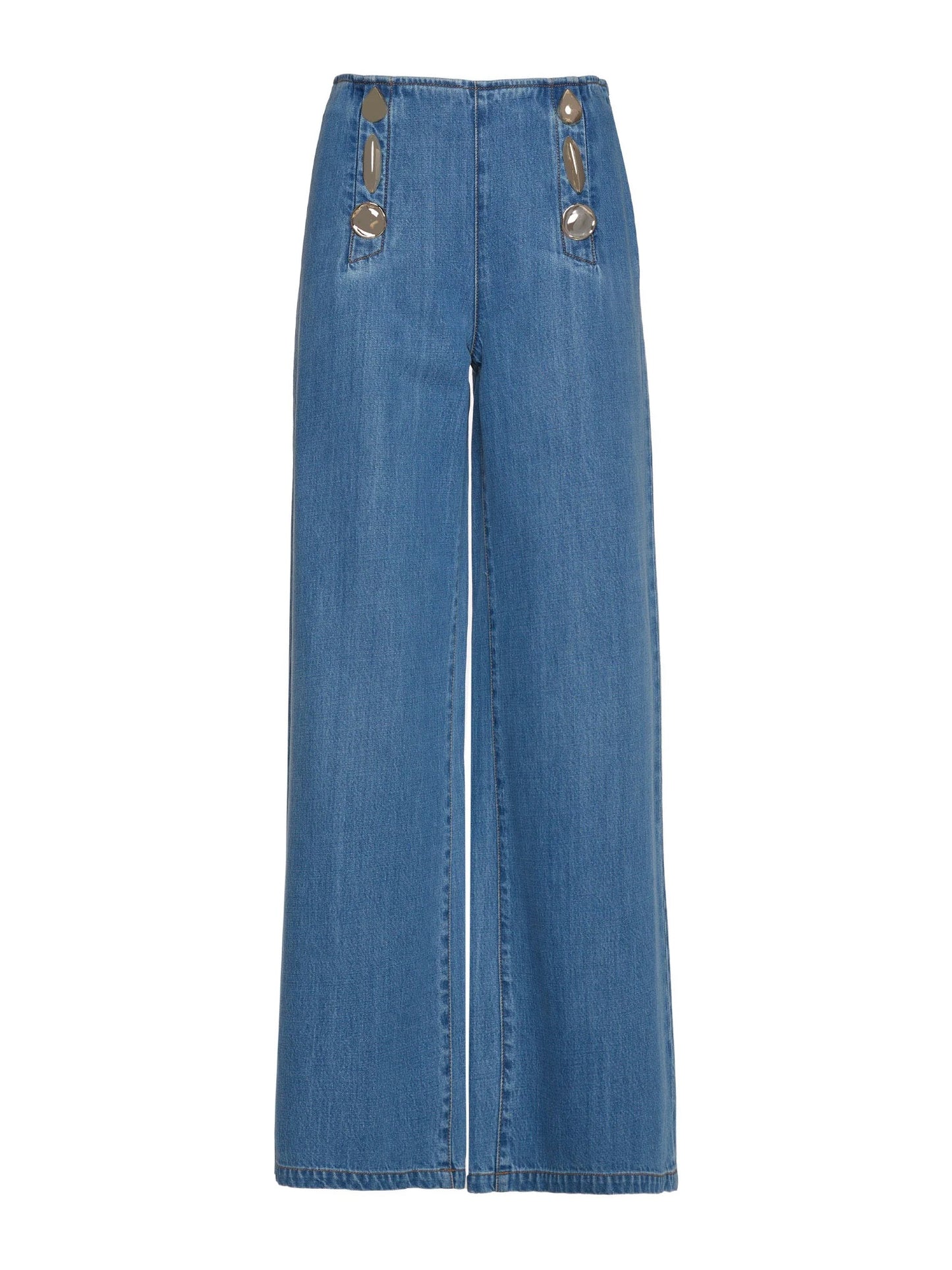 JEANS A GAMBA LARGA Simona Corsellini