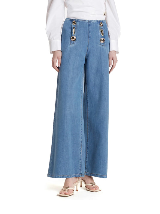 JEANS A GAMBA LARGA Simona Corsellini