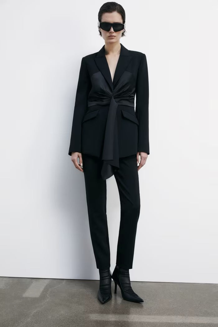 Blazer con drappeggio Patrizia Pepe