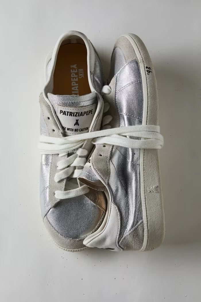 SKIN Sneakers '93 in nappa laminata Patrizia Pepe