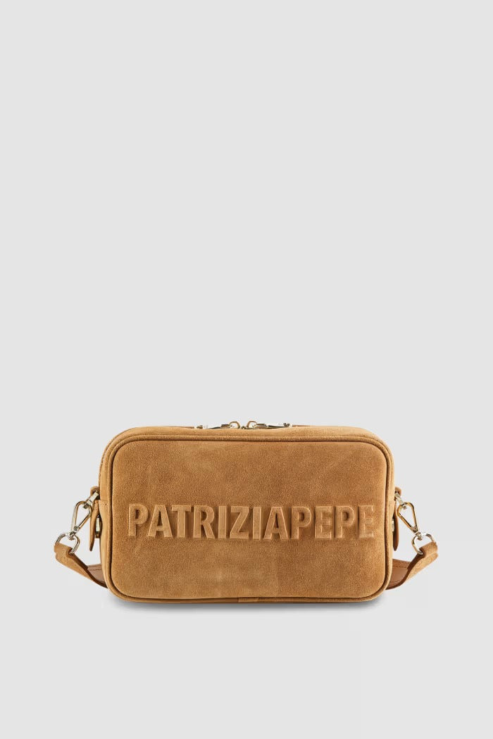 Camera Case (IM)PERFECTION in suede Patrizia Pepe