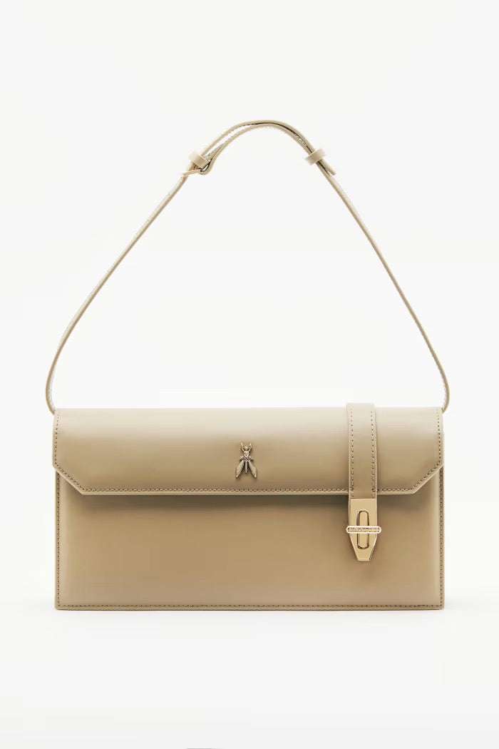 Borsa rigida orizzontale Modern Utility in pelle Patrizia Pepe
