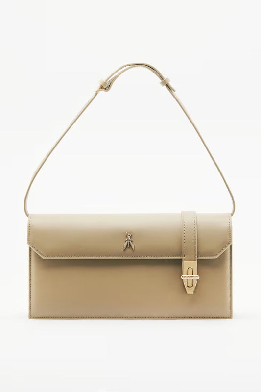 Borsa rigida orizzontale Modern Utility in pelle Patrizia Pepe