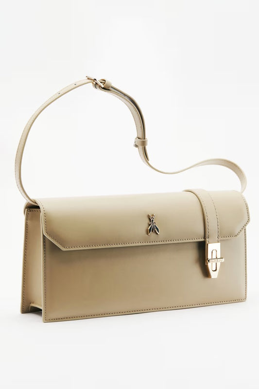 Borsa rigida orizzontale Modern Utility in pelle Patrizia Pepe