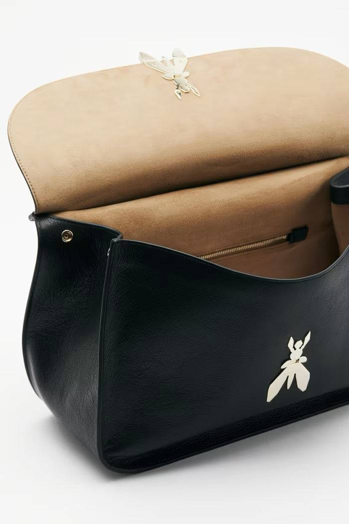 Borsa a spalla Soft Essential Fly grande in pelle Patrizia Pepe
