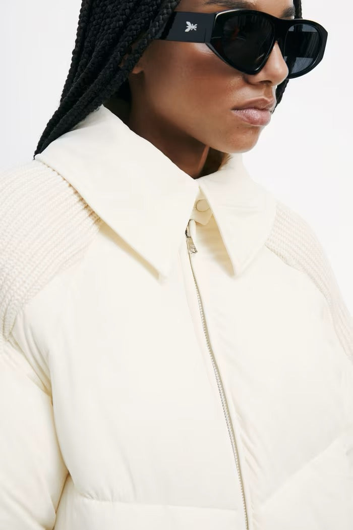 Piumino con collo fluffy Patrizia Pepe