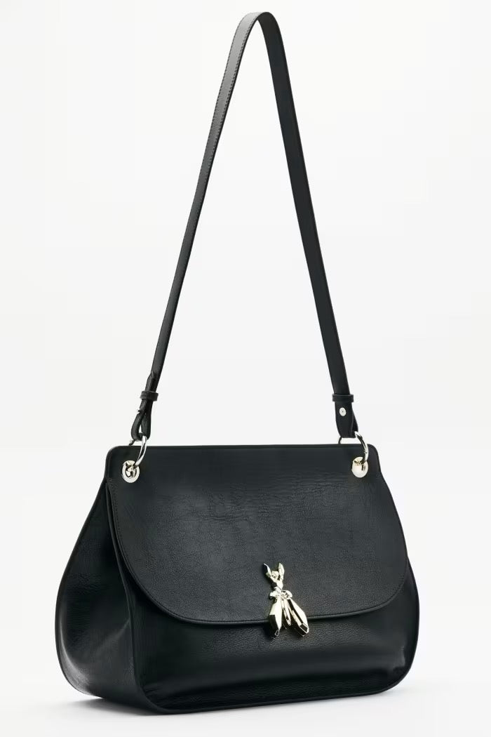 Borsa a spalla Soft Essential Fly grande in pelle Patrizia Pepe