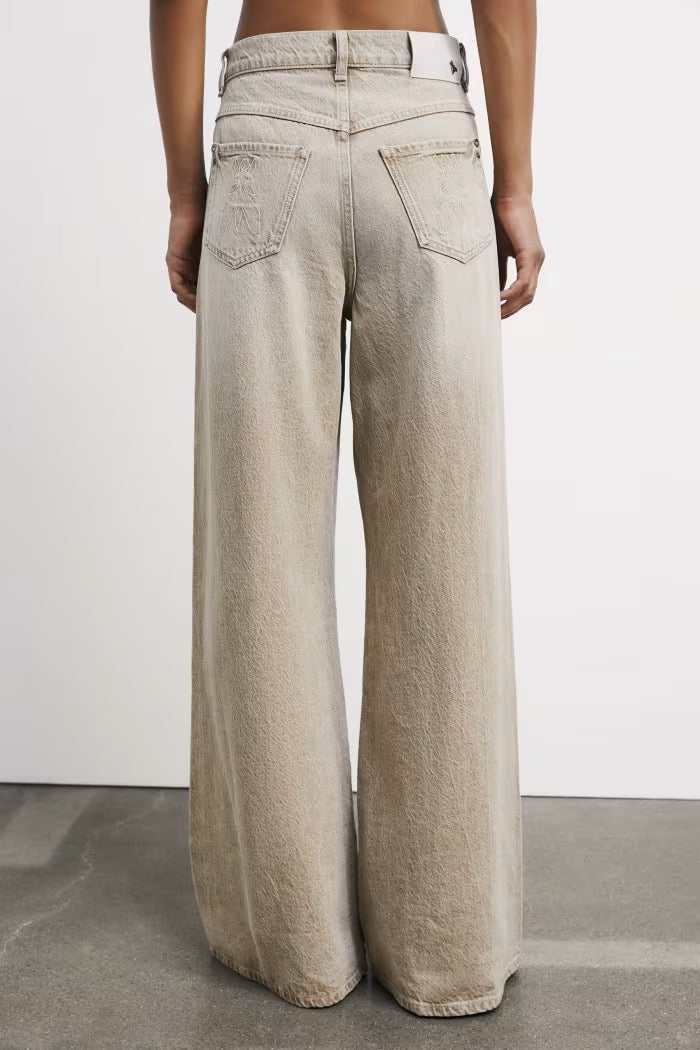 Jeans a vita bassa con fit rilassato Patrizia Pepe