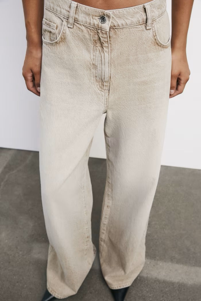 Jeans a vita bassa con fit rilassato Patrizia Pepe