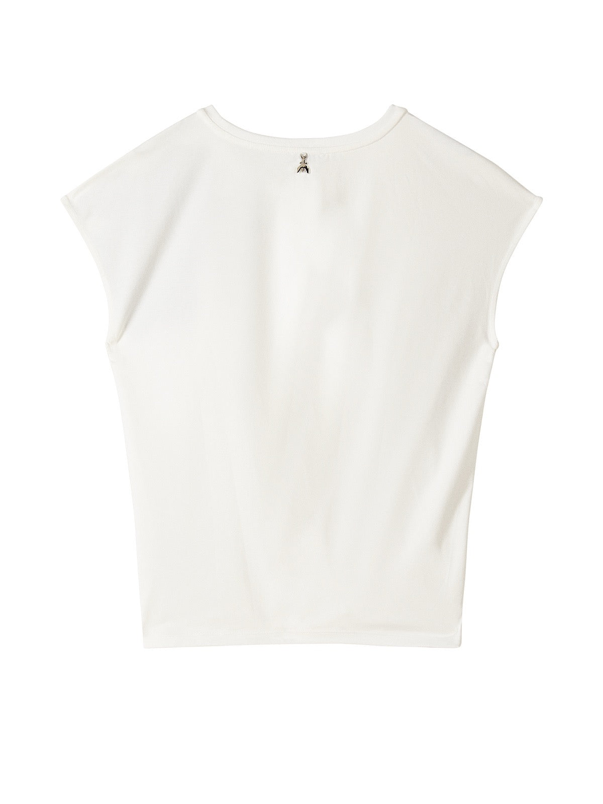 T-SHIRT CON PIZZO INTARSIATO PATRIZIA PEPE