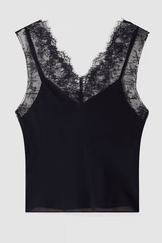 Top con dettagli in pizzo Patrizia Pepe