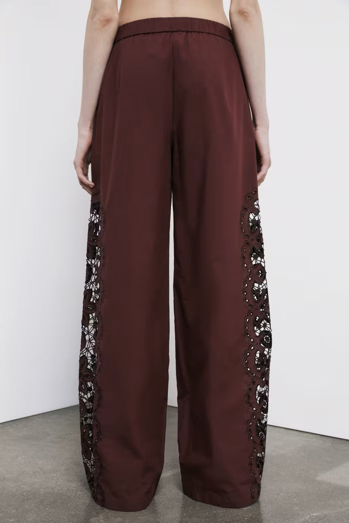 Pantaloni con ricamo Patrizia Pepe