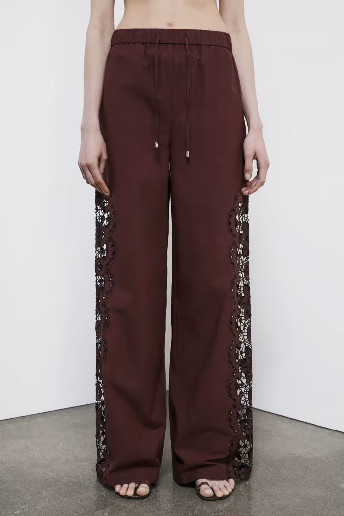 Pantaloni con ricamo Patrizia Pepe