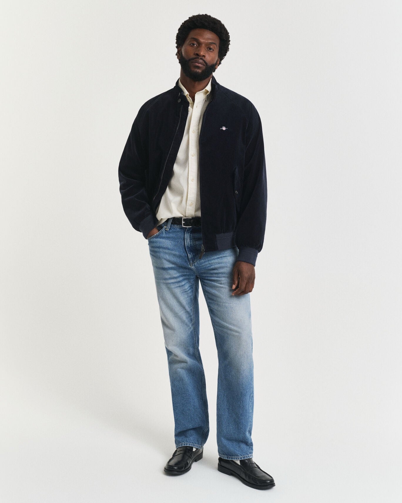 Giacca Herrington in velluto a coste Gant Uomo