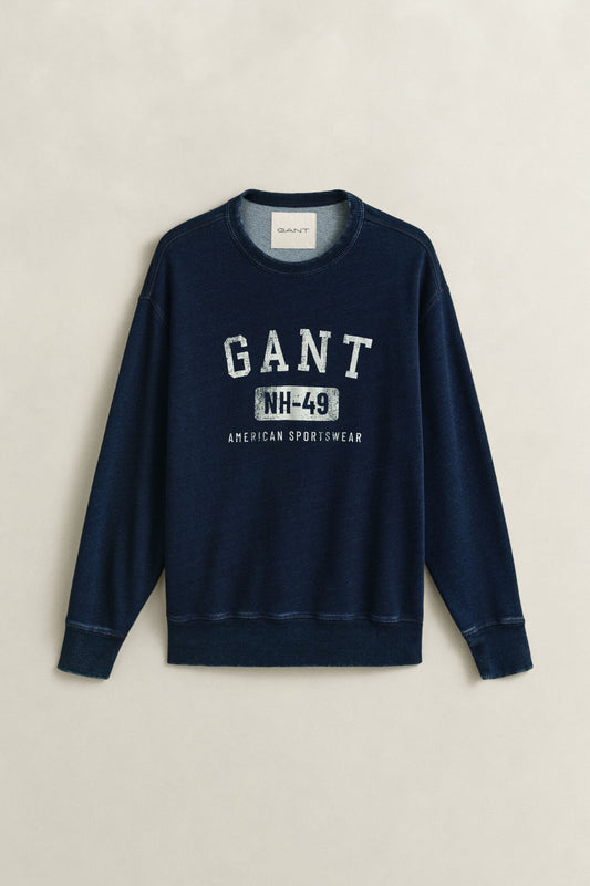 Felpa Indigo Gant