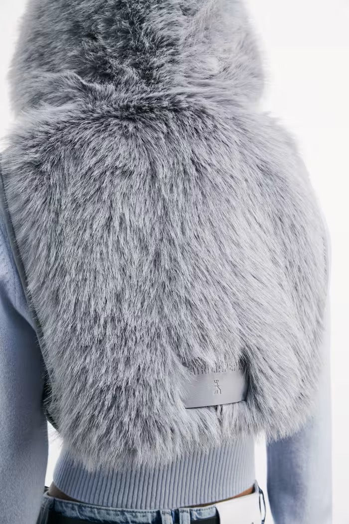 Gilet morbido con cappuccio Patrizia Pepe
