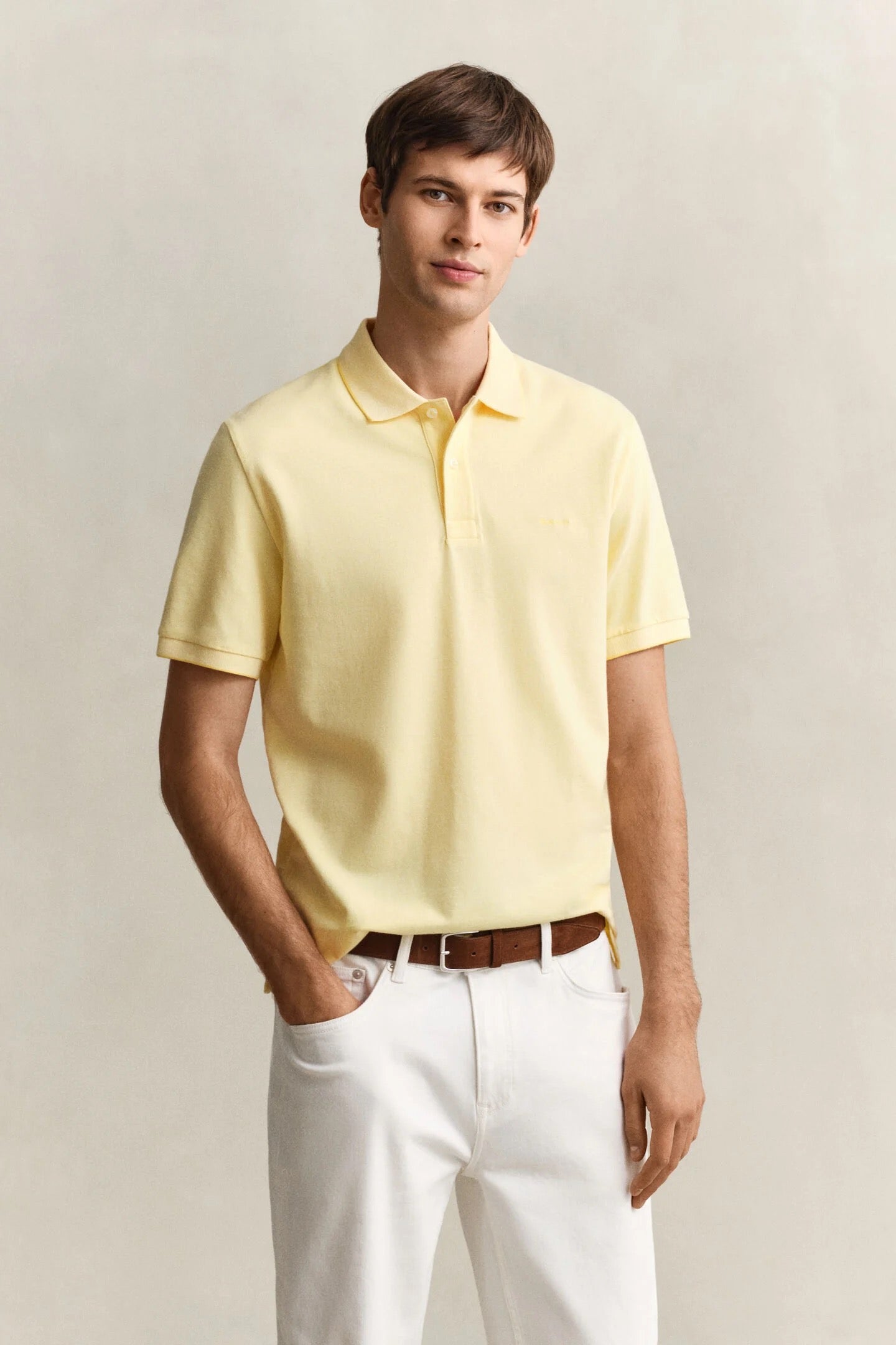 Polo in due colori Gant