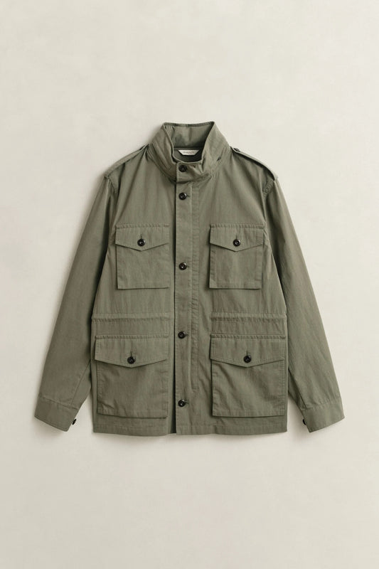 Giacca in cotone con quattro tasche Gant