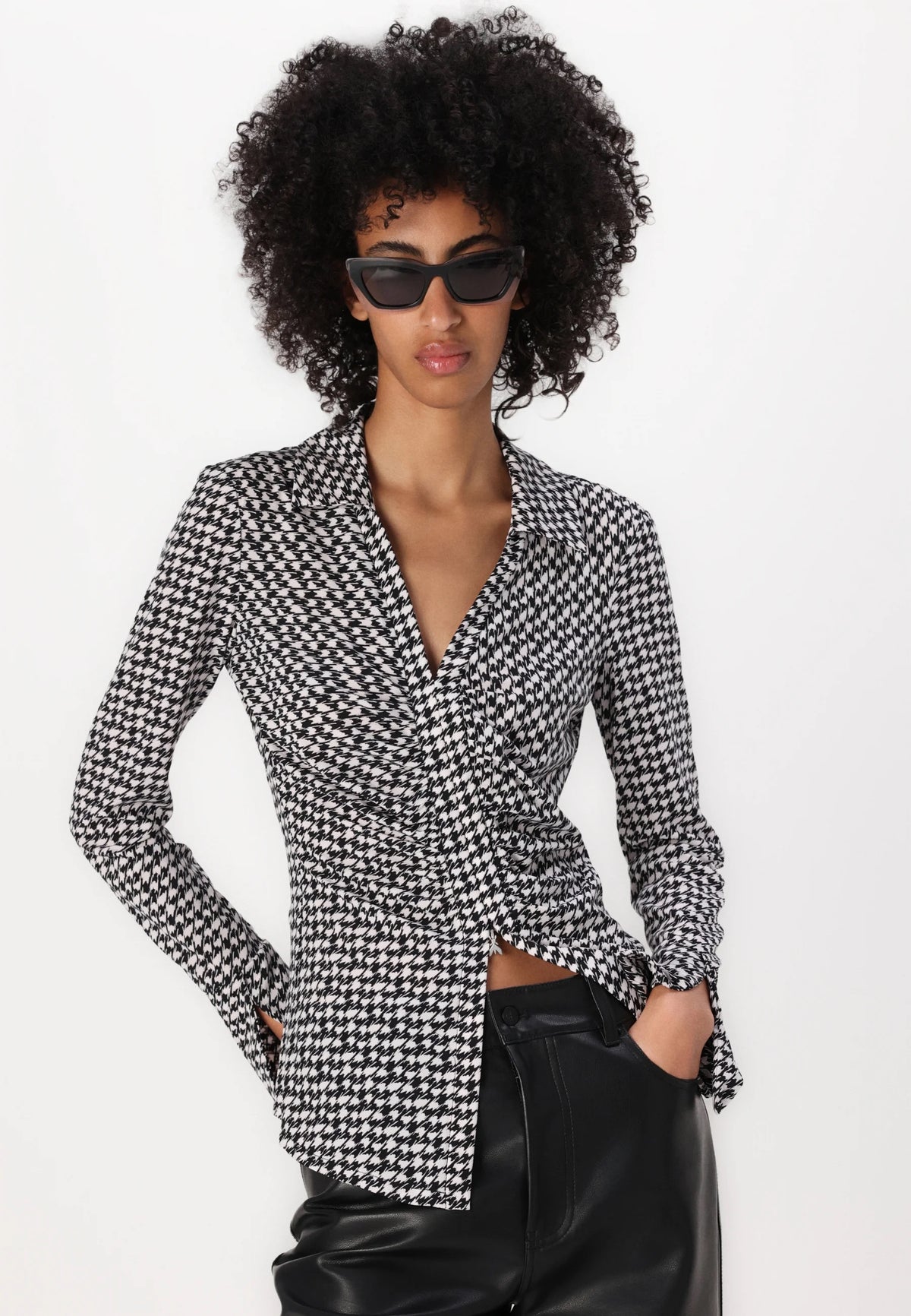 Camicia Patrizia Pepe black/white
