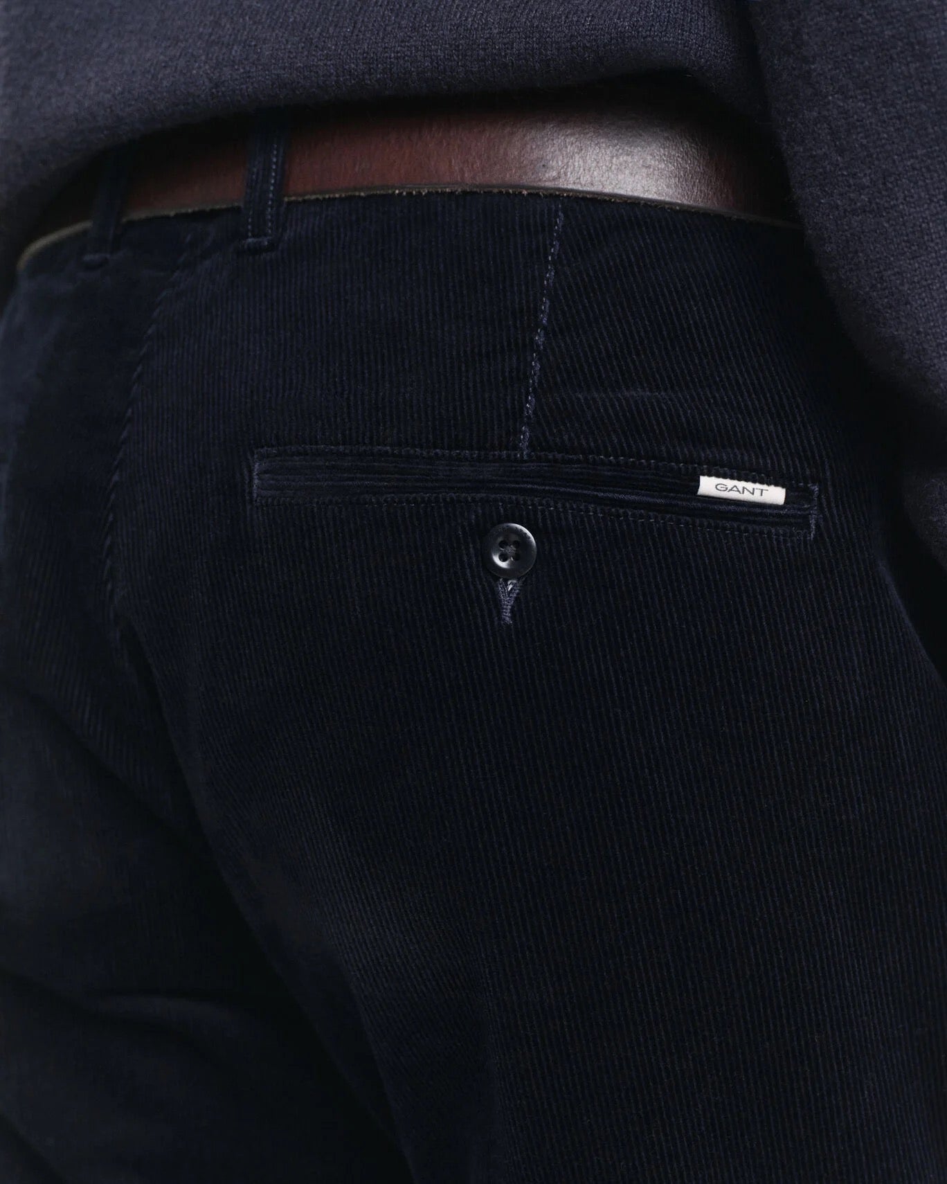 Pantaloni chino in velluto a coste slim fit Gant
