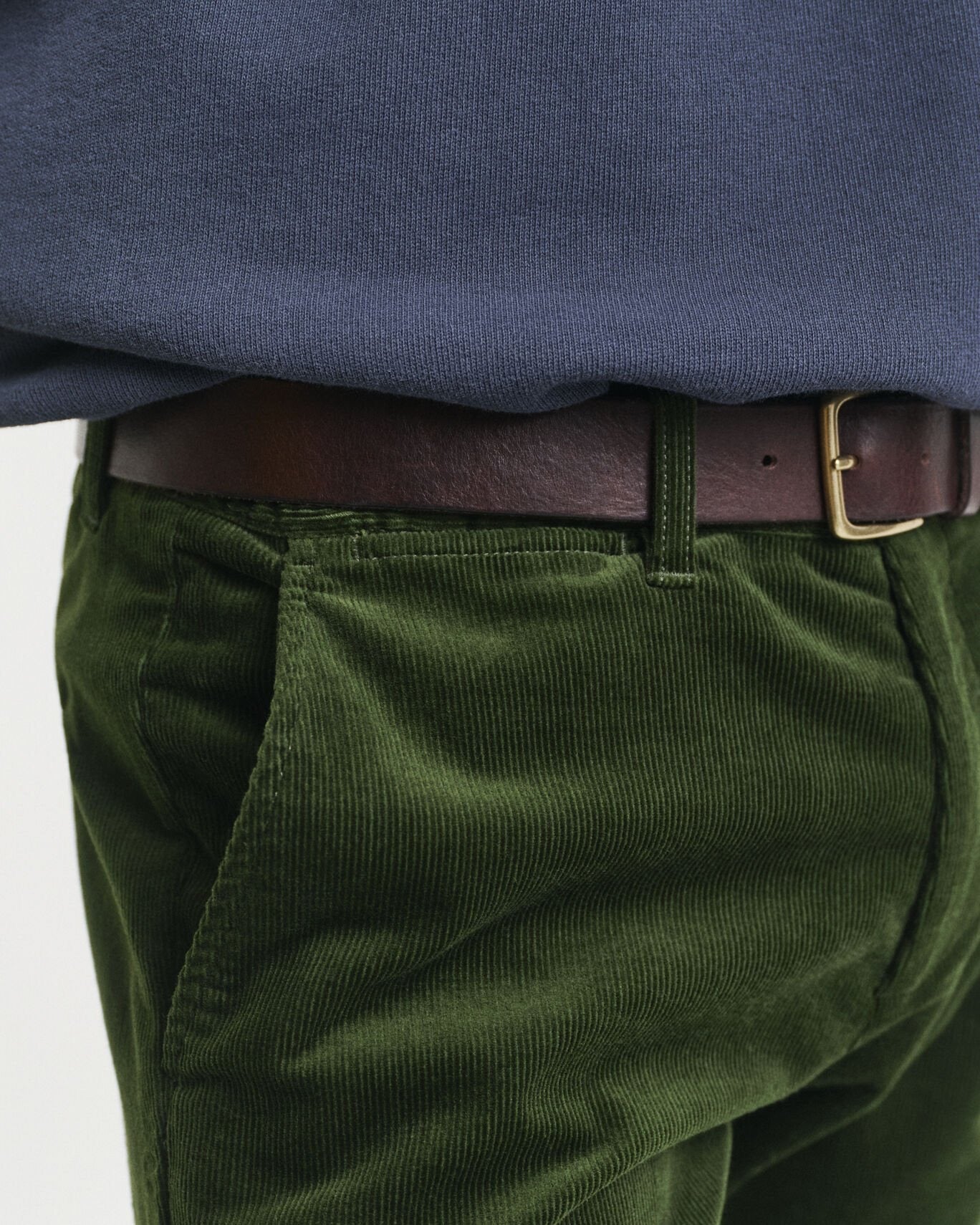 Pantaloni chino in velluto a coste slim fit Gant