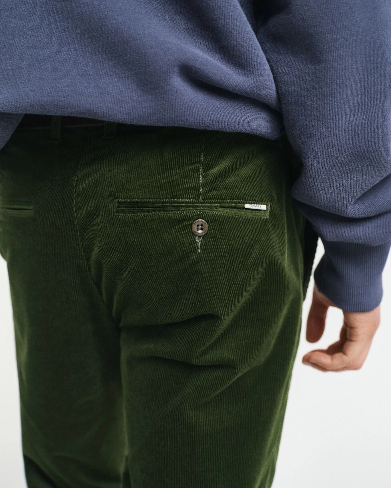 Pantaloni chino in velluto a coste slim fit Gant
