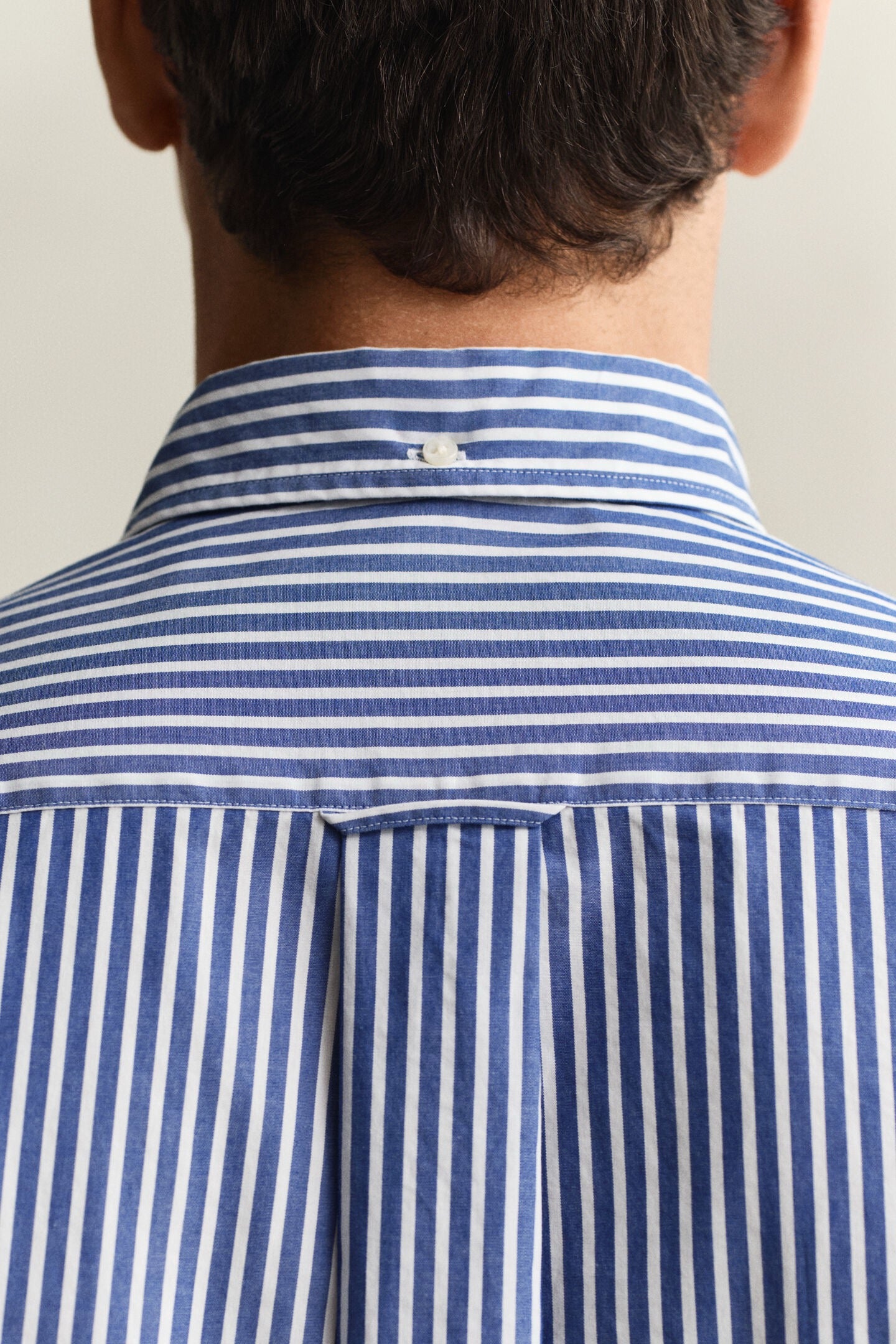 Camicia classica in popeline a righe Gant
