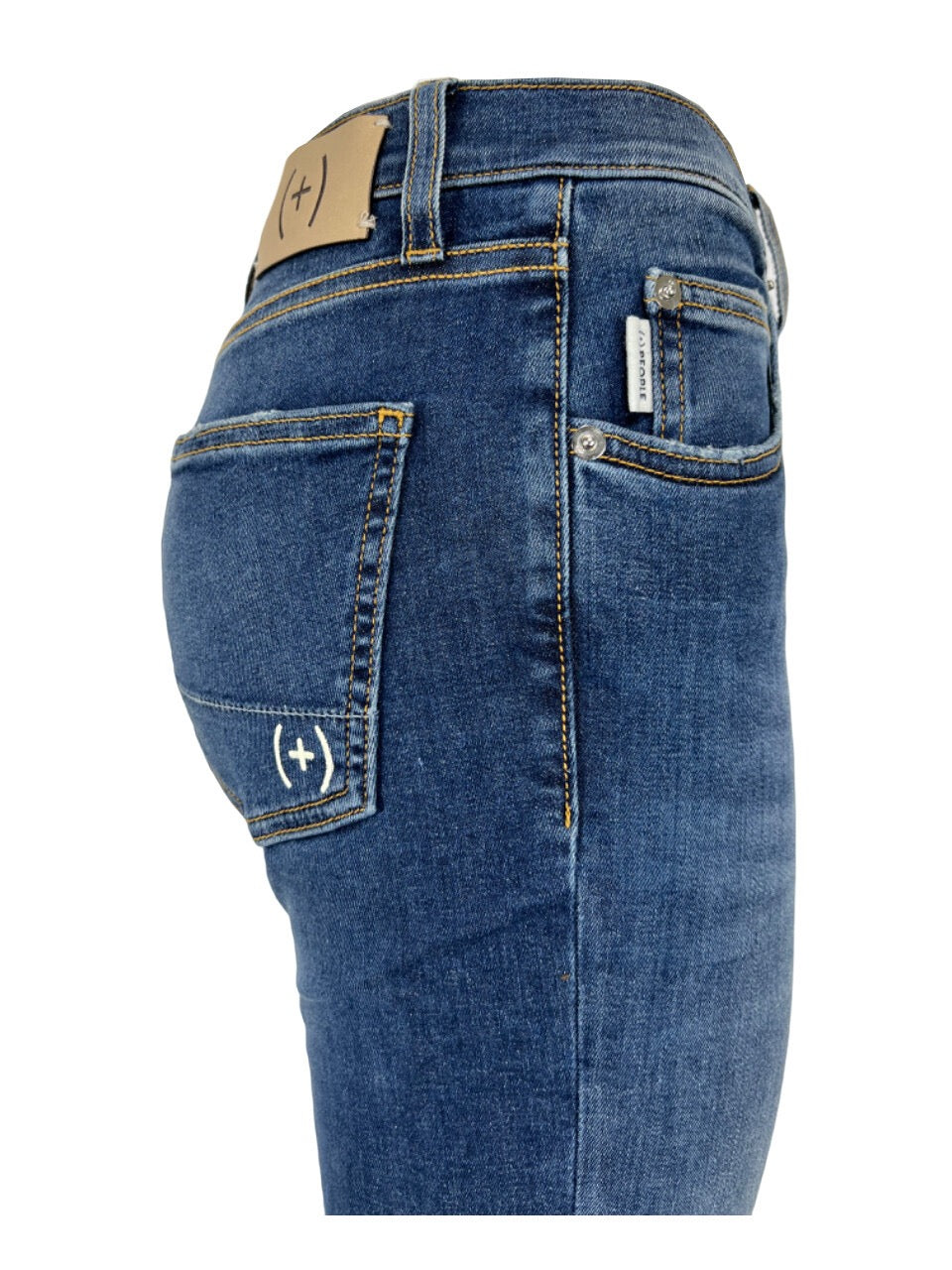 (+) PEOPLE jeans donna stone washed
