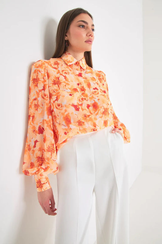 SILENCE LIMITED CAMICIA FLOREALE