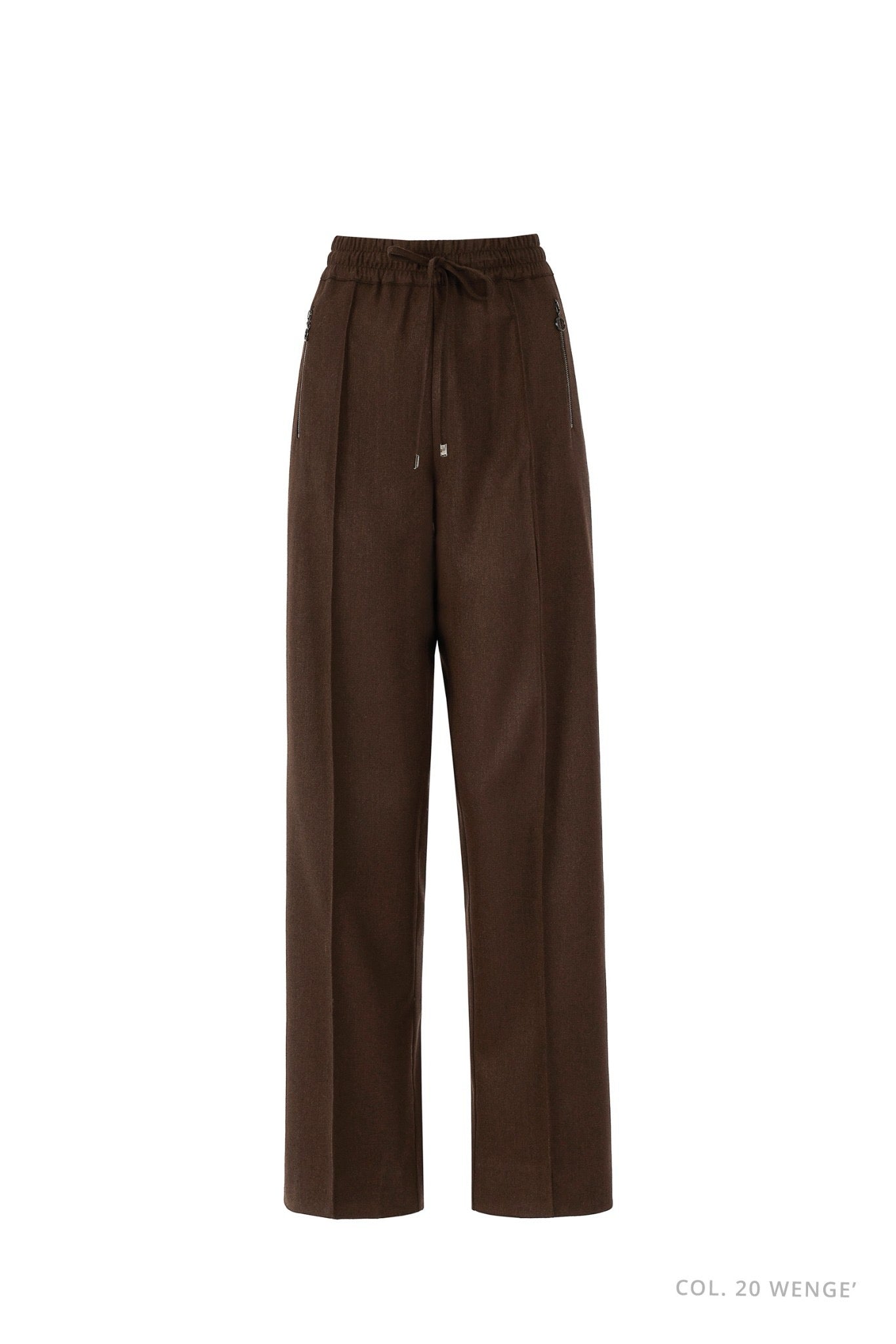 Pantaloni jogger in flanella a gamba dritta D.EXTERIOR