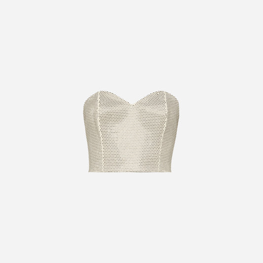 Strass Top Cuore Silence Limited