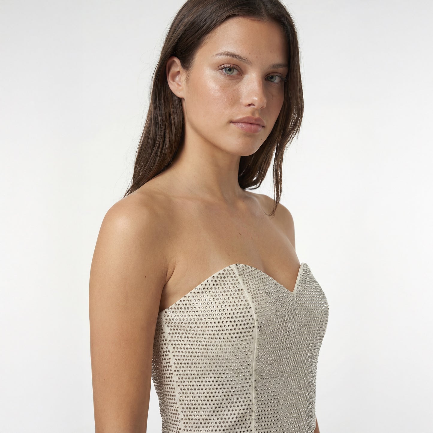 Strass Top Cuore Silence Limited