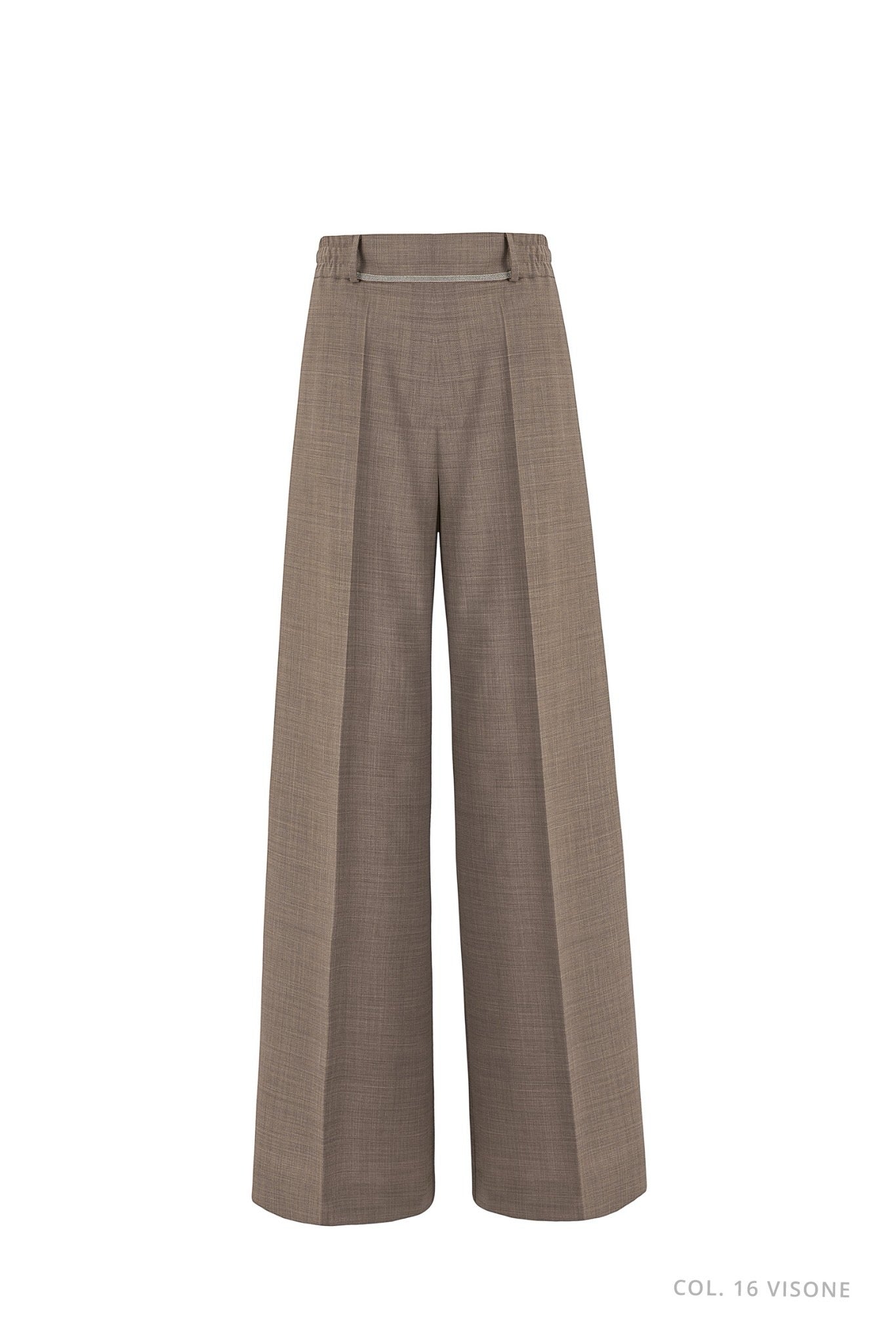 Pantalone largo in flanella D.Exterior