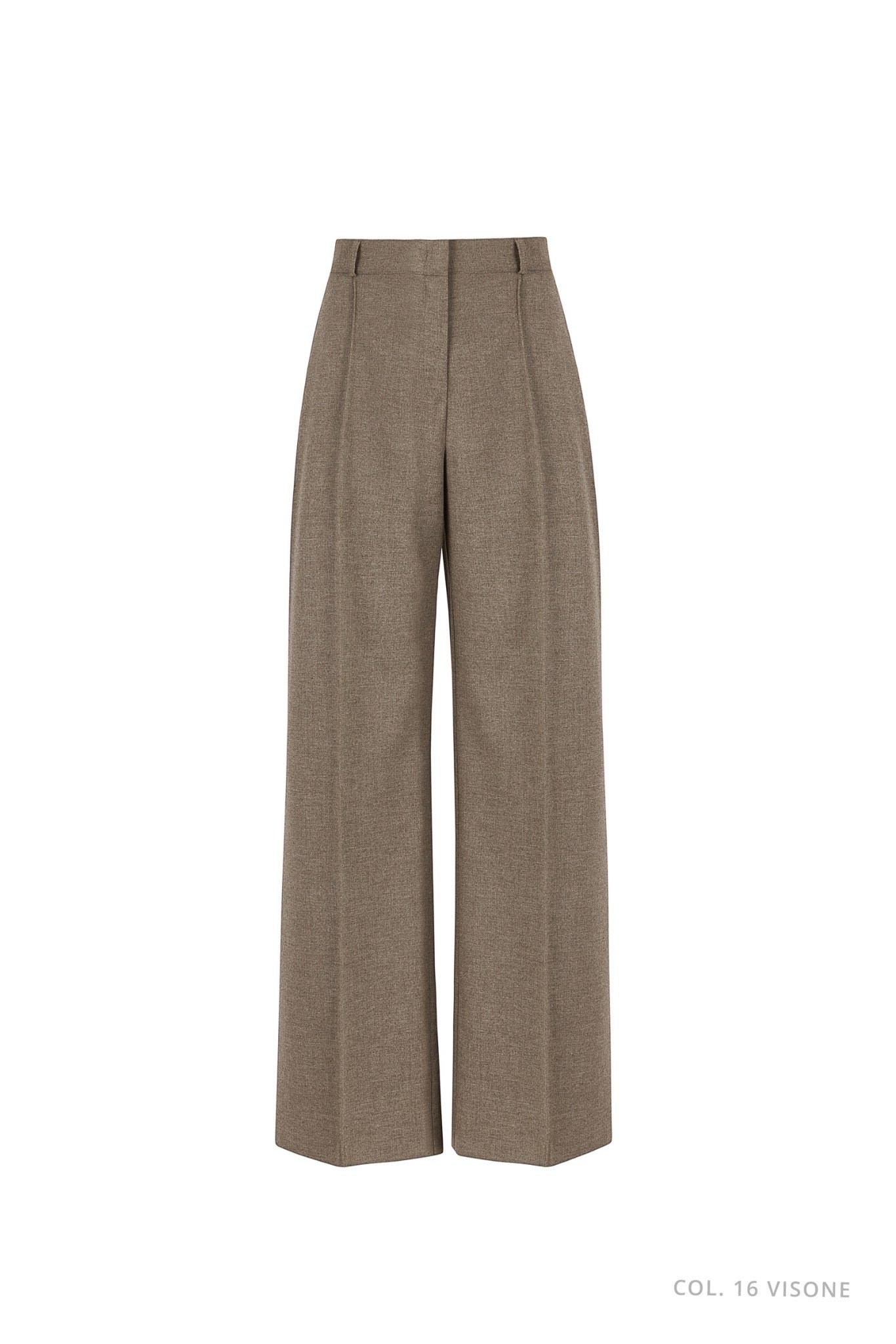 Pantalone ampio in flanella D.EXTERIOR