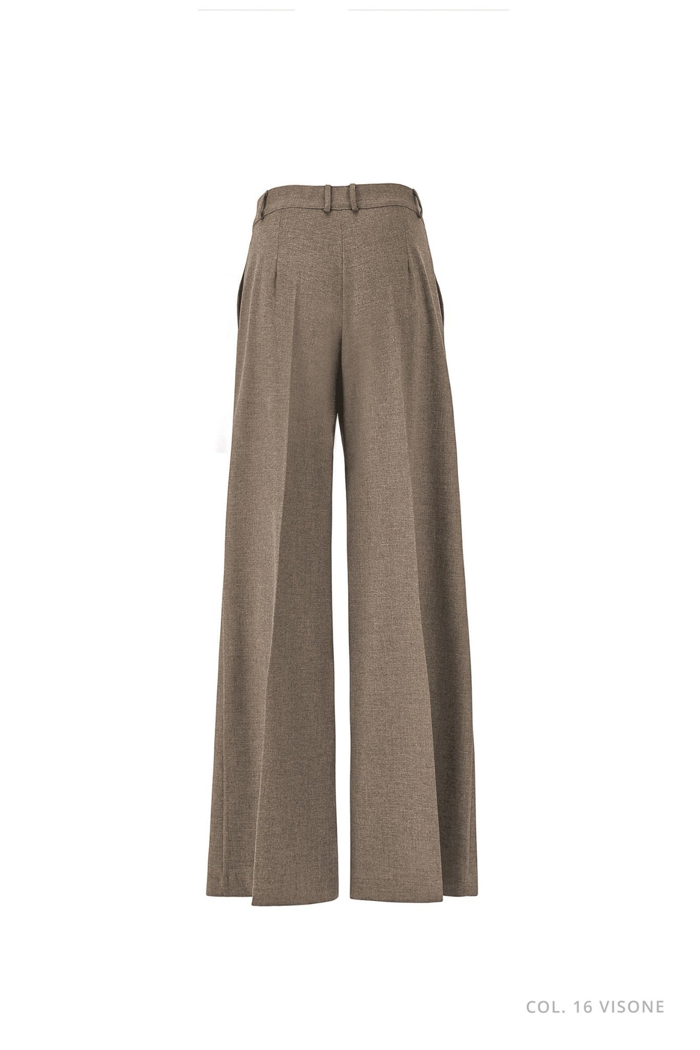 Pantalone ampio in flanella D.EXTERIOR