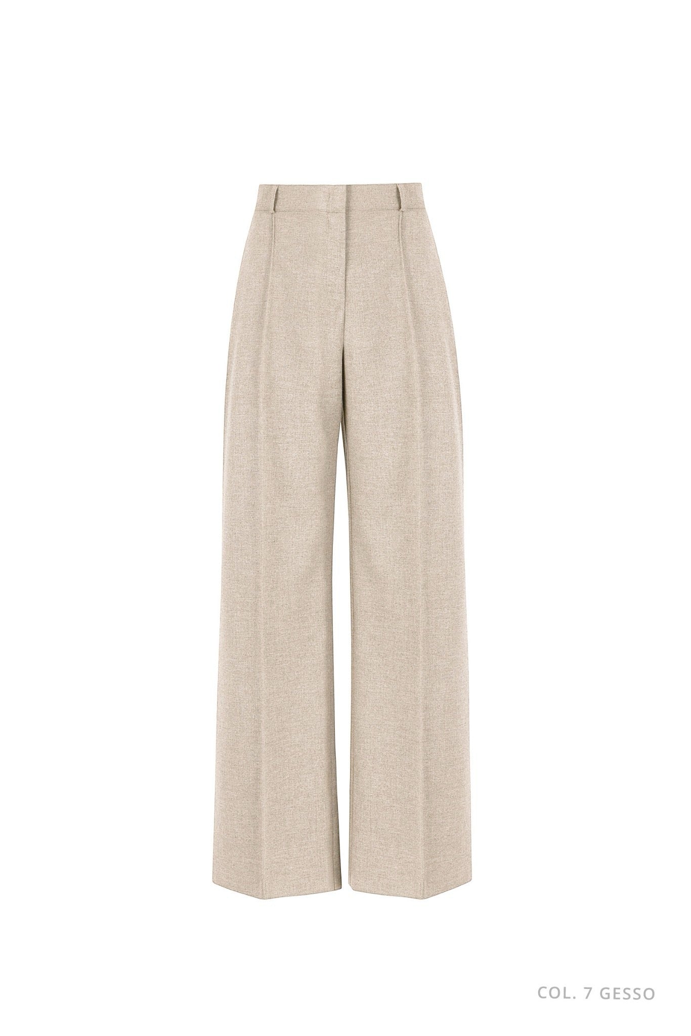 Pantalone ampio in flanella D.EXTERIOR