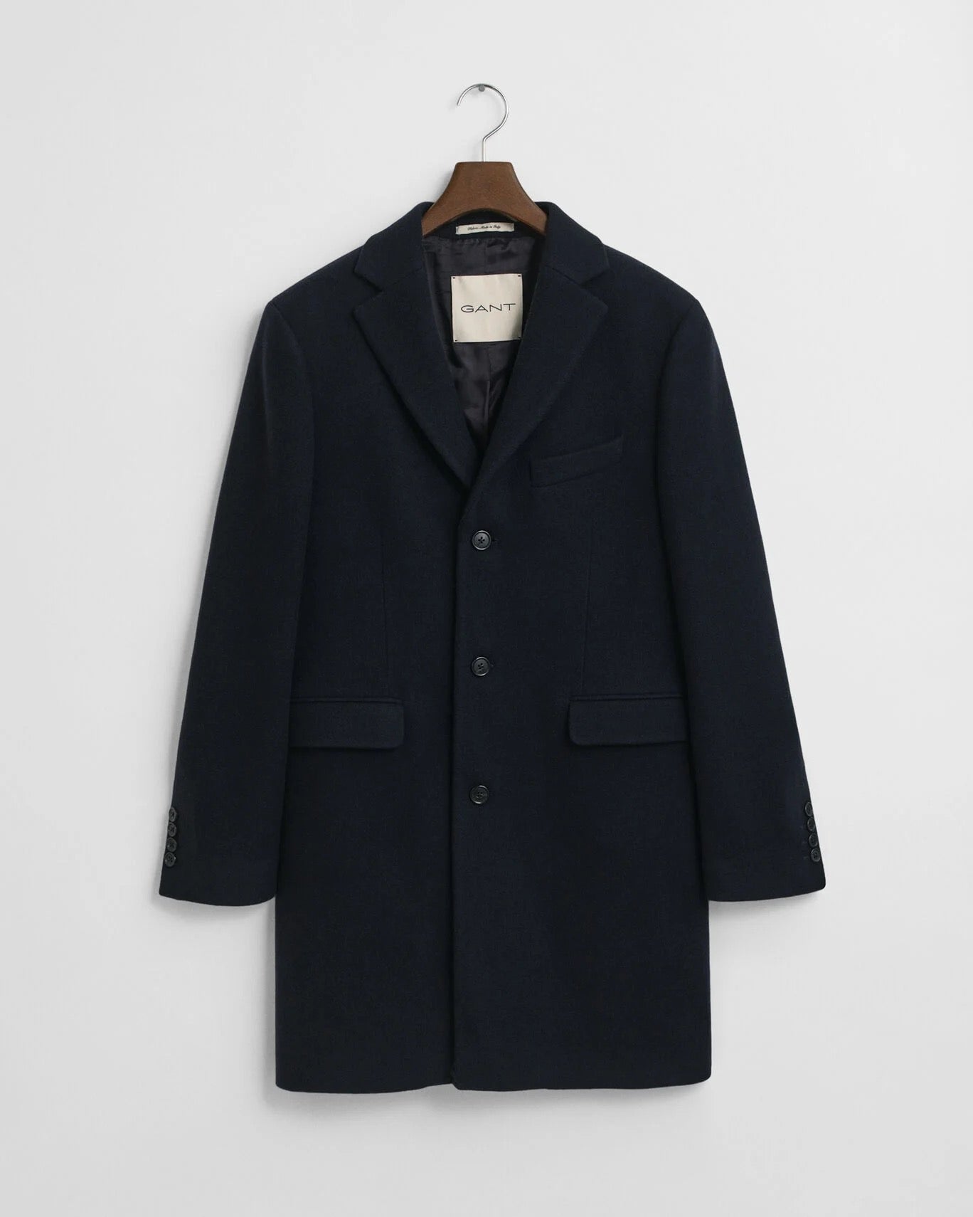 Cappotto di lana classico Gant Uomo